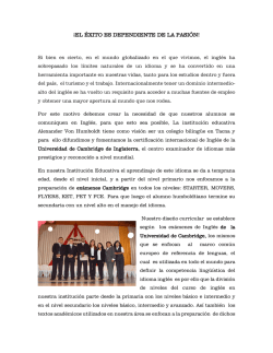 ingl&eacute;s - colegio alexander von humboldt de tacna