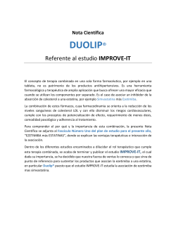 duolip® referente al estudio improve it