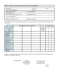 Formularios - Superintendencia de Riesgos del Trabajo