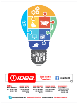 LISTA DE PRECIOS IDEA 2015.cdr - Idea Guadalajara