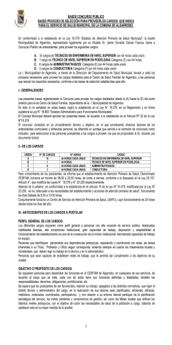 Bases Generales - Municipalidad de Algarrobo