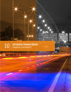 Estados Financieros 2014 - Autopista Vespucio Norte