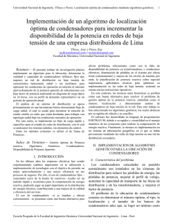 Implementaci&oacute;n de un algoritmo de localizaci&oacute;n &oacute;ptima de