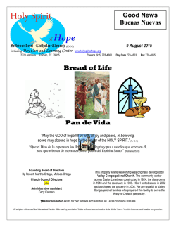 Holy Spirit of Hope Catholic Charismatic Church