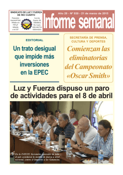 IS 939.pmd - Sindicato de Luz y Fuerza de R&iacute;o Cuarto