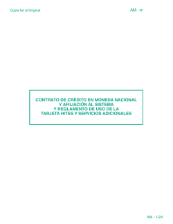 y descarga el contrato normal AM de Tarjeta Hites