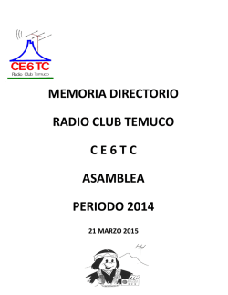 Descargar Memoria Directorio Periodo 2014