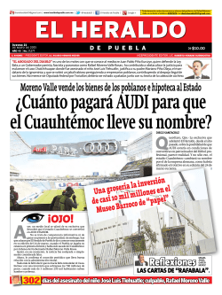 ¡OJO! - El Heraldo de Puebla