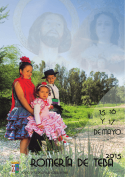 Programa Romería 2015 - Ayuntamiento de Teba