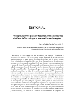 Editorial - Universidad Aut&oacute;noma de Manizales