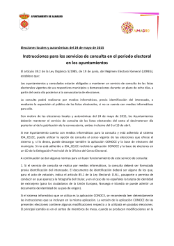 Instrucciones Censo Electoral
