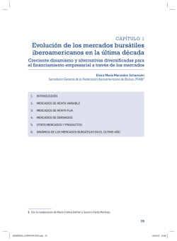 capítulo 1. evolución de los mercados bursátiles iberoamericanos
