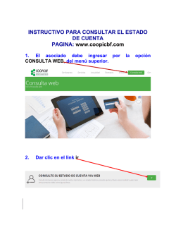 MANUAL PARA CONSULTAR SU ESTADO DE CUENTA