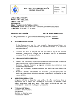 Grado Tercero - Colegio La Presentaci&oacute;n : Pitalito, Huila