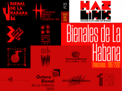12 Itinerarios 1997-2012 - Consejo Nacional de las Artes Plásticas