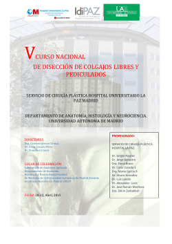 Descargar Programa Curso - Hospital Universitario La Paz