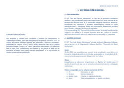 Folleto informativo para padres de familia
