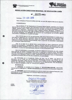 Directiva 023-2015-DREJ-DGP-NEI.