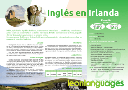 Ingl&eacute;s en Irlanda
