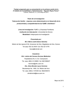 M.A. María Lizett Zolano Sánchez