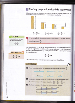 ffi naz on y proporcionalidad de segmentos Cñ Gfr