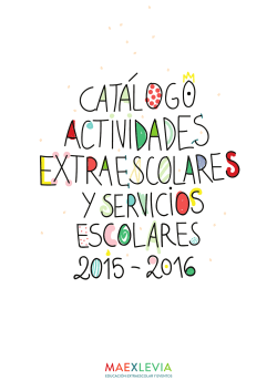 Extraescolares 2015-16