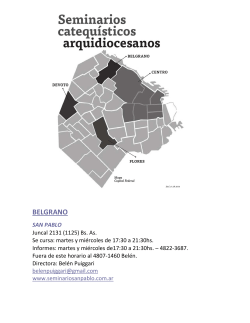 encontralos aquí - Junta Catequística Arquidiocesana de Buenos