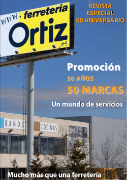 Promoción - Ferretería Ortiz