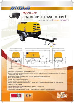 HOJA TECNICA MDVN 52AP Gruas