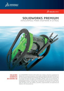 Hoja de datos de SOLIDWORKS Premium