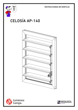 Instrucciones de montaje AP-140