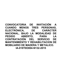 Convocatoria - Instituto Mexicano del Petróleo