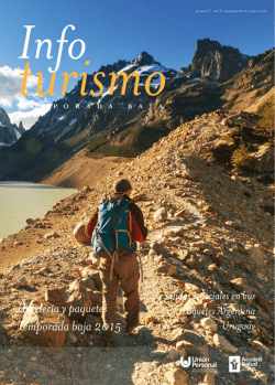Infoturismo - Turismo - Accord Salud