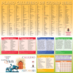 Plano Autobus 15.indd - Ayuntamiento de Ciudad Real