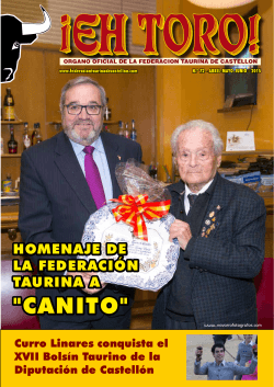 descargar Revista - Federación Taurina de Castellón