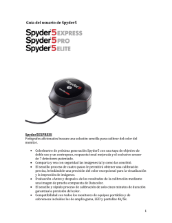 Gu&iacute;a del usuario de Spyder5
