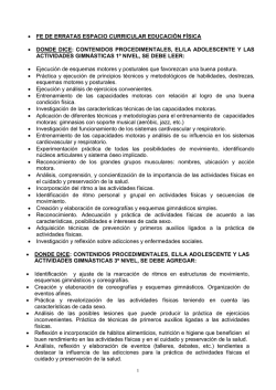 EDUCACION FISICA
