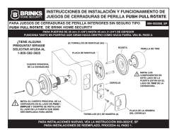 instrucciones de instalaci&oacute;n y funcionamiento de juegos de