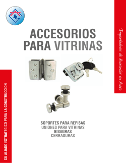 PARA VITRINAS ACCESORIOS