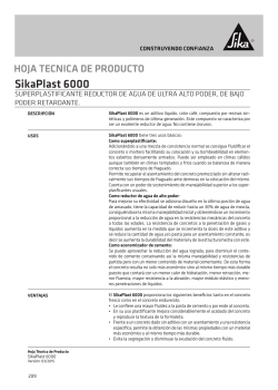 SikaPlast 6000 - Sika Colombia