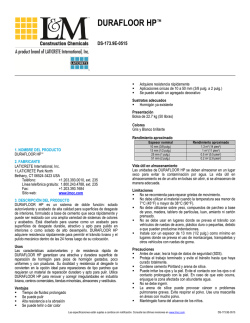 DURAFLOOR HP&trade;