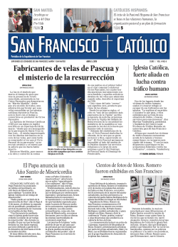 Abril 5, 2015 - Catholic San Francisco