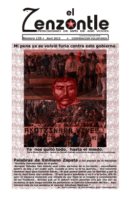 Palabras de Emiliano Zapata a los peones de la