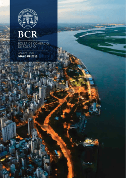infographic set - Bolsa de Comercio de Rosario