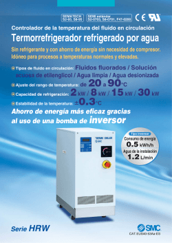 Termorrefrigerador refrigerado por agua