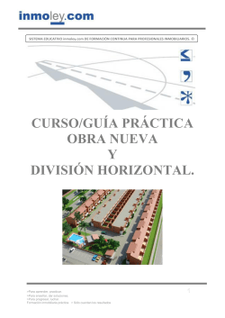 pdf guía práctica de la obra nueva y división horizontal.