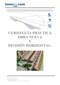 pdf gu&iacute;a pr&aacute;ctica de la obra nueva y divisi&oacute;n horizontal.