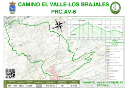 CAMINO EL VALLE-LOS BRAJALES PRC.AV-6