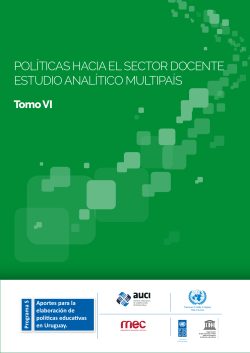 MEC (2015), Políticas hacia el sector docente, Montevideo