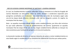 PDF de alojamientos - Editorial Buen Camino